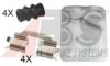 CARRAB BP 2549 Accessory Kit, disc brake pads